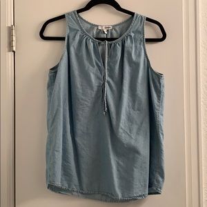 Sonoma Denim Tie Tank